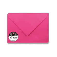 Clairefontaine Barvna kuverta, A5, 20 kosov - roza