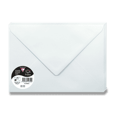 Clairefontaine Barvna kuverta, A5, limetna, 20 kosov - svetlo modra