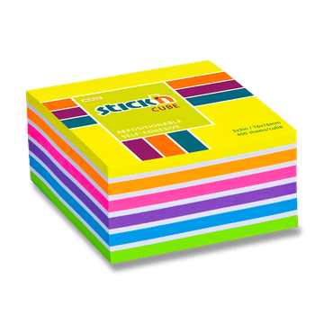 Stick'n Notes Neon 76 x 76 mm, 400 listov - rumena