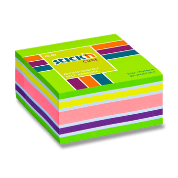 Stick'n Notes Neon 76 x 76 mm, 400 listov - zelena