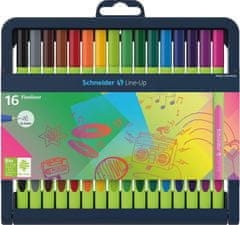 Schneider Liner Line-up - komplet 16 barv