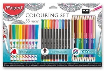 Maped Likovni set Coloring set - 33 kosov