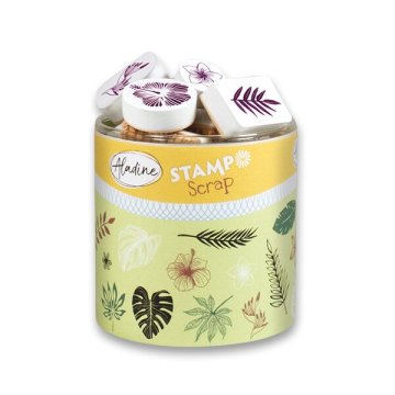 Aladine Stampo Žigi za odpadke - Tropski listi, 29 kosov