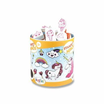 Aladine Znamke Stampo Minos - Enorožci, 18 znamk