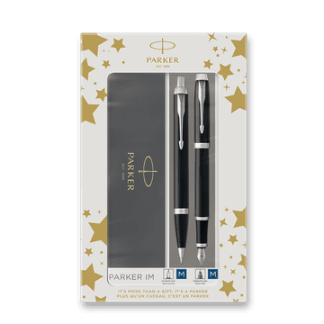 Parker IM Black CT - komplet nalivnega in pisalnega peresa