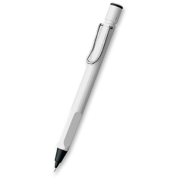 Lamy Mehanski svinčnik Safari Shiny White