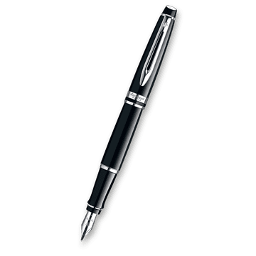 Waterman Nalivno pero Expert Black Lacquer CT - pisalo M
