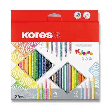 Kores Barvice Kolores Style - 26 barv