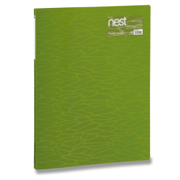 Katalog FolderMate Nest, A4, 20 listov - olivno zelena