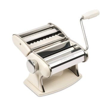 Girmi Strojek na těstoviny , IM9201, mechanický, ruční, bezpečnostní svorka, 7 stupňů nastavení síly těsta, tělo z nerez oceli