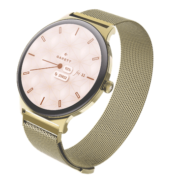 Garett pametna ura VERONA 2 Zlata Mesh steel