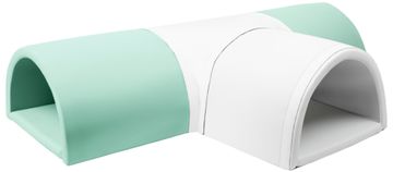 slomart Penasti 4-delni T-Tunel (barva: bela, menta)