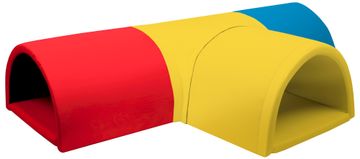 slomart Penasti 4-delni T-Tunel (barva: rumena, mornarsko modra, rdeča)