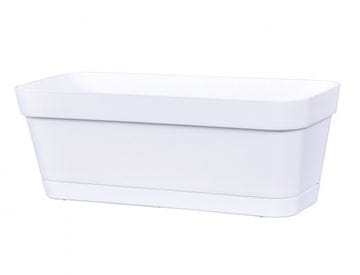 CLEO CLIP samovlagalna plastična škatla 29 cm, bela