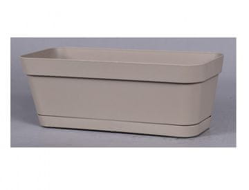 CLEO CLIP samovlagalna plastična škatla 29 cm, svetlo rjava