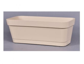 CLEO CLIP samovlagalni plastični zaboj 29cm, bež