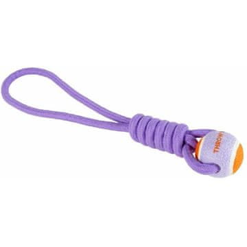 Igrača vrv za vlečenje vrvi Throw Me 45cm vijolična Coockoo