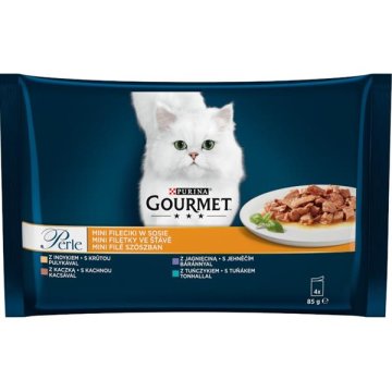 Purina Gourmet Perle kapsule za mačke - Multip.mini viale meso 4 x 85 g