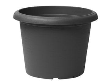 TERRAE plastični cvetlični lonček d30x23cm, antracit