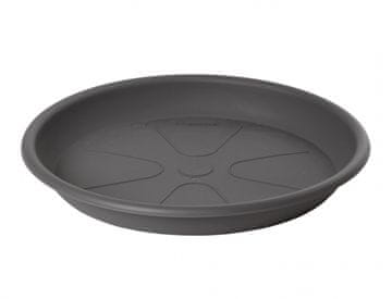 OMNIA plastični krožnik pod cvetličnim loncem d40cm, antracit