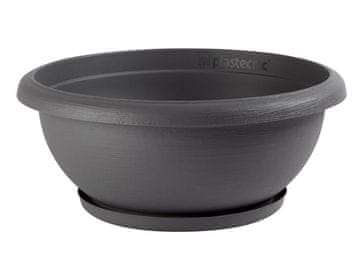 TERRAE plastična vrtna garnitura d45x18cm, antracit