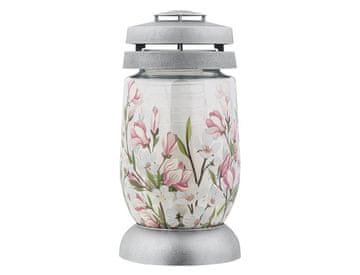 Pokopališka svetilka MAGNOLIA steklo 110g d11x22cm