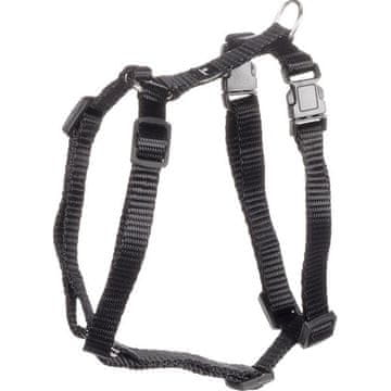 Flamingo Najlonski pas Ziggi black XS 1x25-40cm