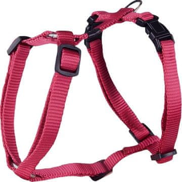 Flamingo Najlonski pas Ziggi burgundska XS 1x25-40cm