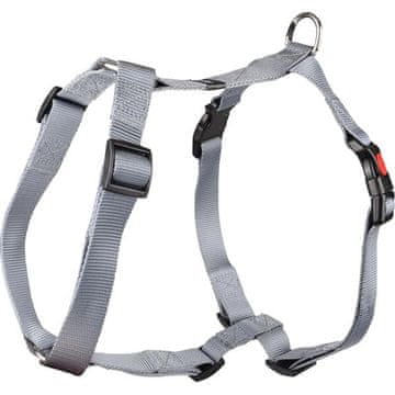 Flamingo Najlonski pas Ziggi sivi L 2,5x60-85cm