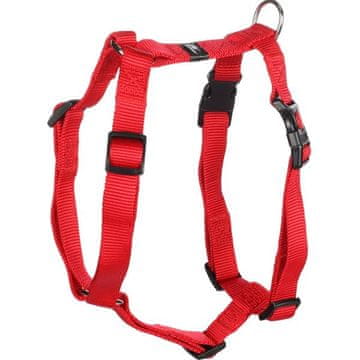 Flamingo Najlonski pas Ziggi rdeč M 2x45-65cm