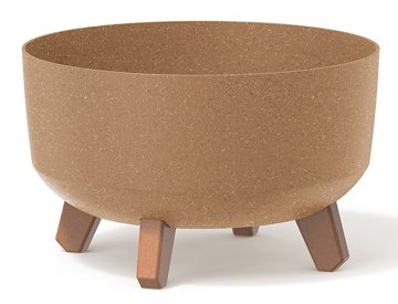 Prosperplast GRACIA LOW ECO WOOD plastična žaba za samopreskrbo d29x18cm