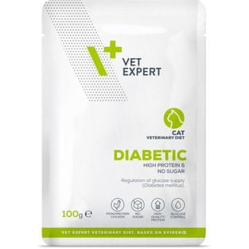 VetExpert VD 4T Diabetic Cat kapsule 100g