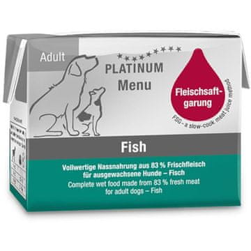 Platinum Dog Menu Pure Fish 90 g