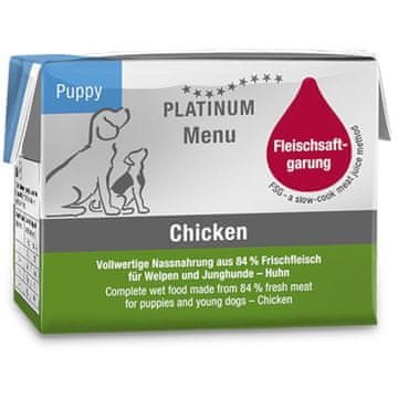 Platinum Dog Menu Puppy Chicken 90 g