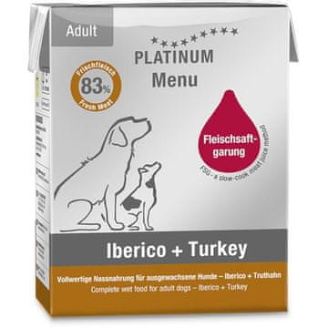 Platinum Dog Menu Iberico + puran 185 g