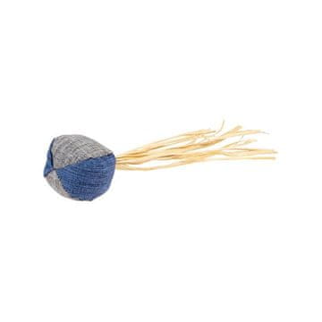 Duvo+ Igrača za mačke Eco Navy žogica 4,5 cm +