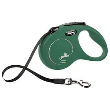 Flexi Pas Classic S Olive 5 m do 15 kg