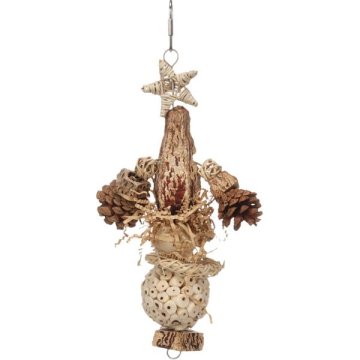 Flamingo Igrača ptica naravna Habi 13x5,5x31cm