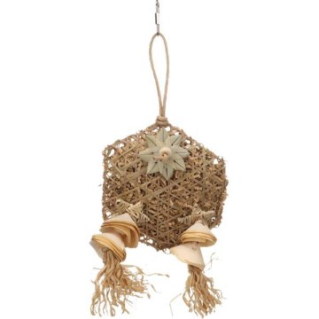 Flamingo Igrača ptica naravna Luz 13x5,5x32cm