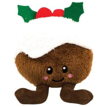 Plišasta božična igrača. Puding 25 cm HP