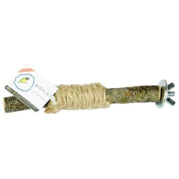 Sedupa Ptica Biddy naravni les/sisal 15 cm