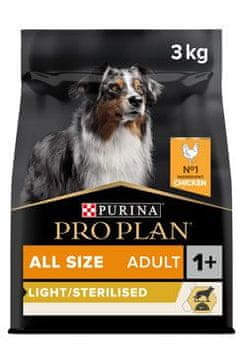 Purina ProPlan Dog Adult All Size LightSterilised Chick 3kg