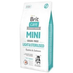 Brit Care Mini Grain Free Light &amp; Sterilised 7kg