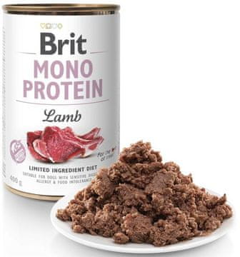 Brit Dog Kons Mono Protein Lamb 400g