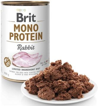 Brit Dog Cons Mono Protein Rabbit 400g