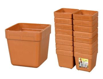 KAKTUS plastični cvetlični lonček 5x5cm 16 kosov