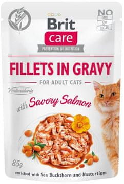 Brit Care Cat losos, fileti v omaki 85g