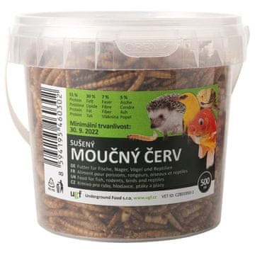 UGF Sušeni mesni črvi 500ml/80g