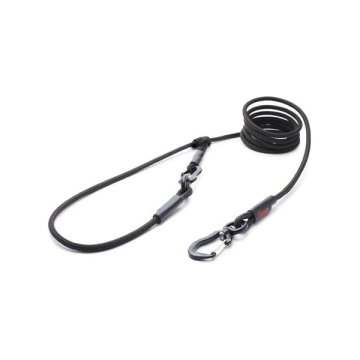 TAMER Vrvni povodec easylong-twist mini 3m črn