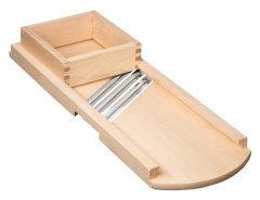 Kozáček Wood Strgalo za zelje s 3 noži in predalom 57x18cm